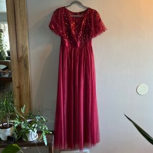 Ever Pretty, modest HOCO/Prom dress size small US 4